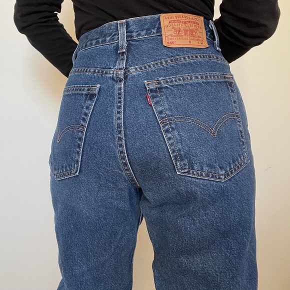 Levi's Denim - Levi’s Vintage 550 Jeans 100% Cotton Size 30